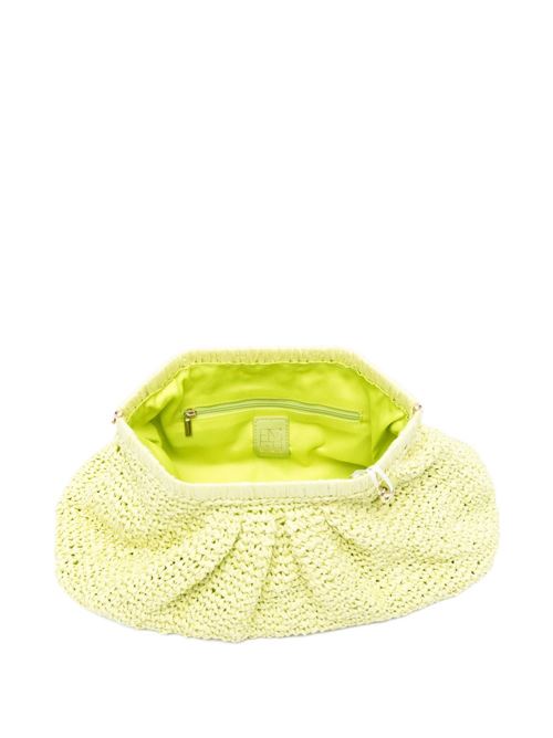 Borsa donna Emme Marella pochette in rafia lime EMME Marella | PAPRICA005